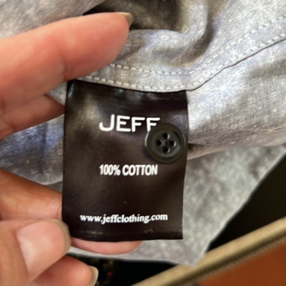 Jeff mens‎ xl short sleeve shirt Christmas print - Picture 3 of 10